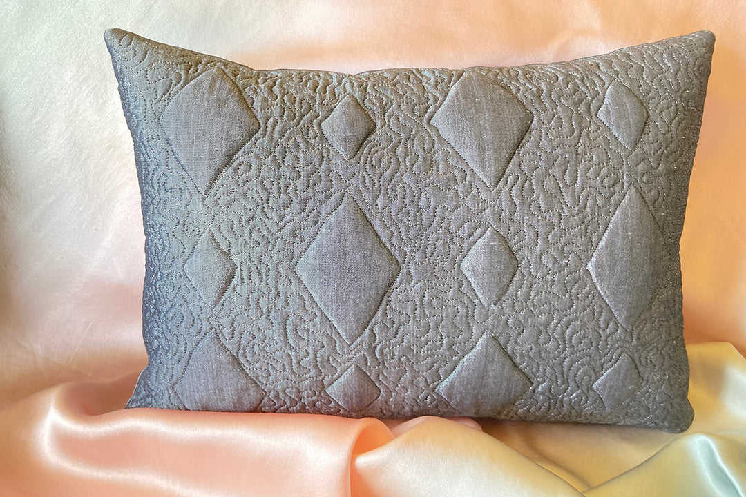 Trapunto Silk Pillow Blog