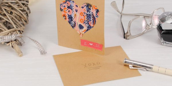 Stitched Valentine's Day Card Tutorial