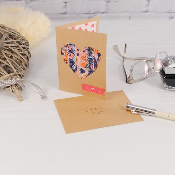 Stitched Valentine's Day Card Tutorial