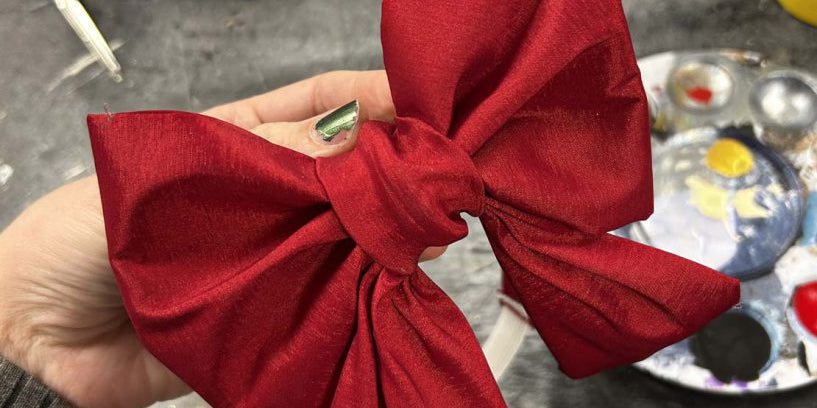 How to Make a Bow with a Serger