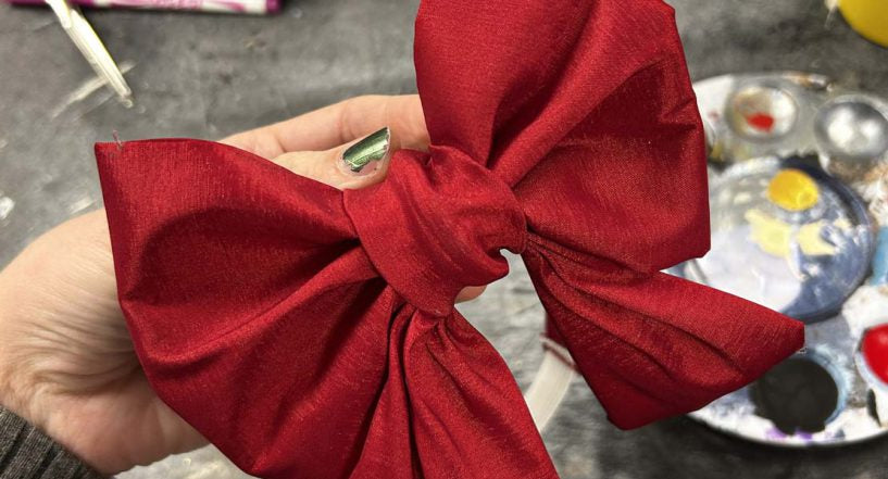 How to Make a Bow with a Serger