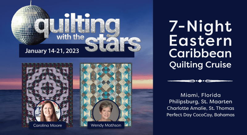 Join Our Quilting Cruises Today! Stitchin Heaven