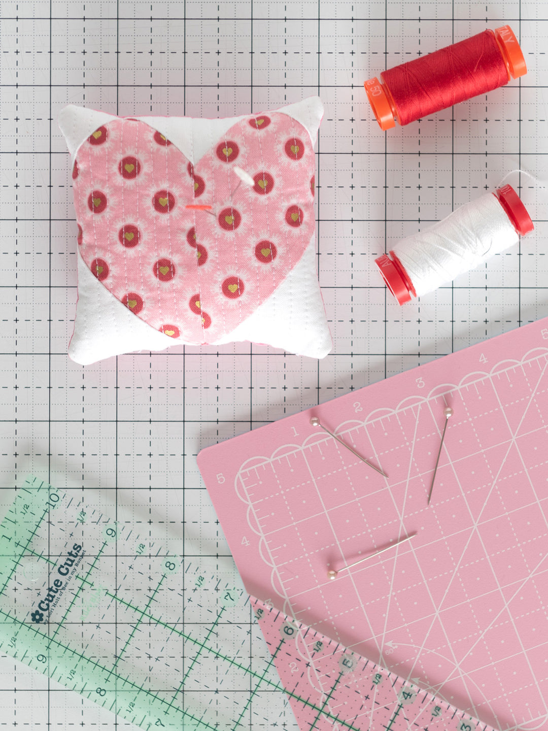 Heart Pin Cushion Tutorial