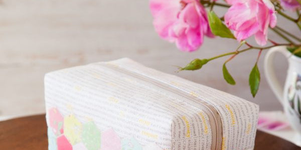 Hexie Block Zip Pouch