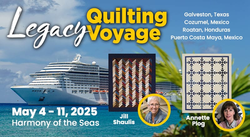 Quilt and Travel Through Quilting Cruises Stitchin’ Heaven – Stitchin