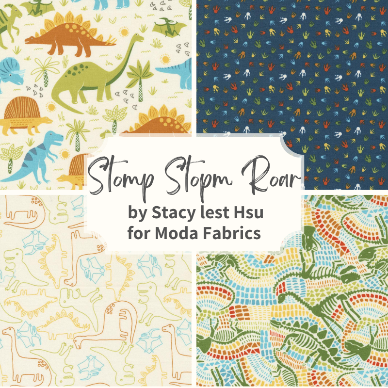 Stomp Stomp Roar by Stacy lest Hsu for Moda Fabrics Collection