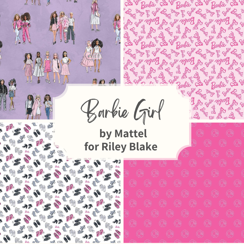 Barbie Girl by Mattel for Riley Blake Collection