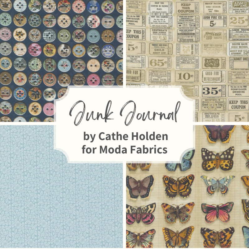 Junk Journal by Cathe Holden for Moda Fabrics Collection