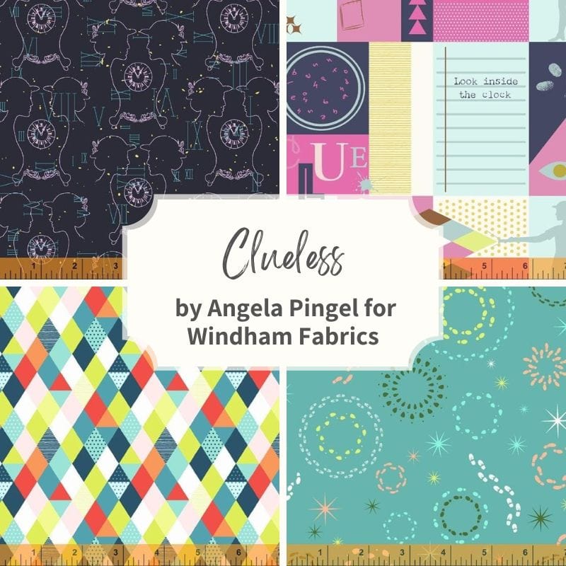 Clueless Fabric Collection by Angela Pingel