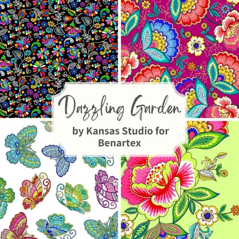 Dazzling Garden Stitchin Heaven