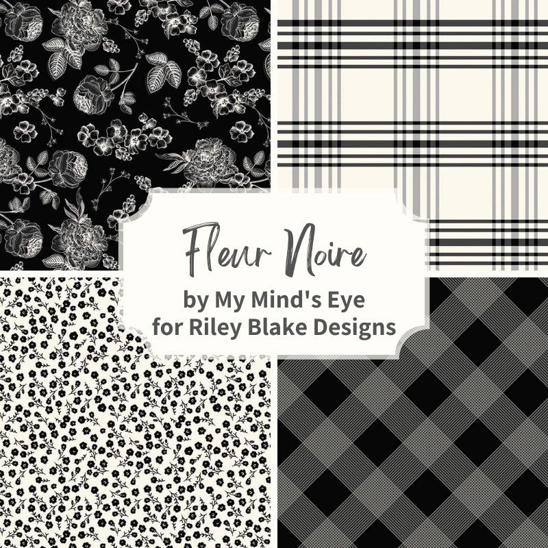 Fleur Noire fabric collection by My Mind's Eye