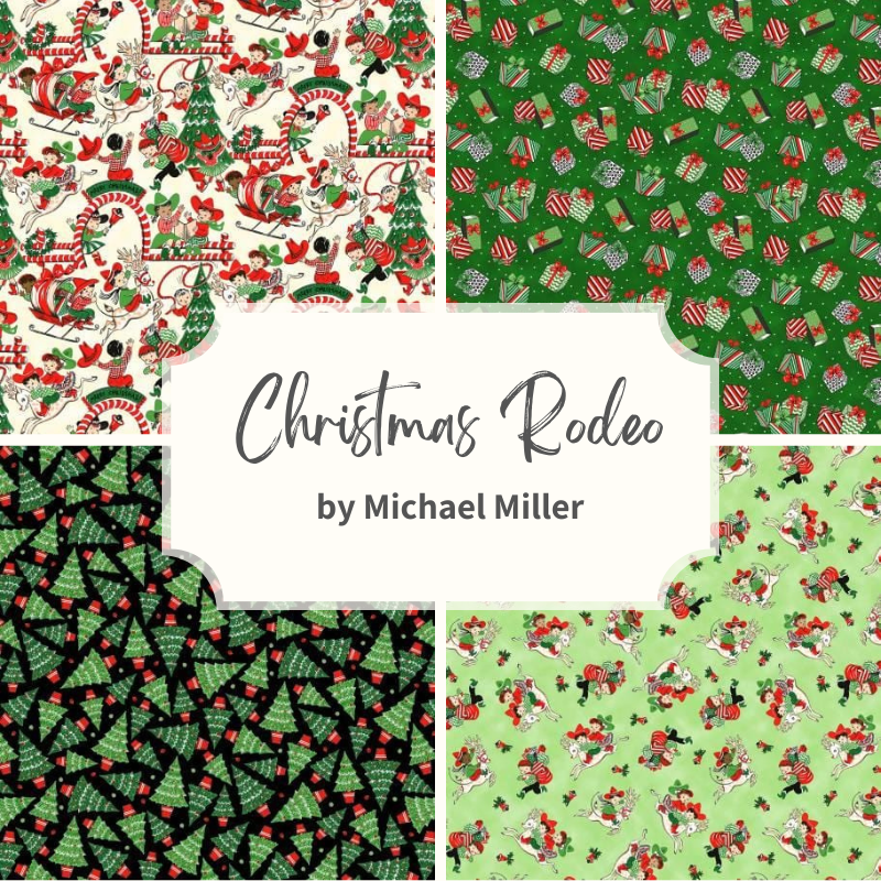 Christmas Rodeo Fabric Collection