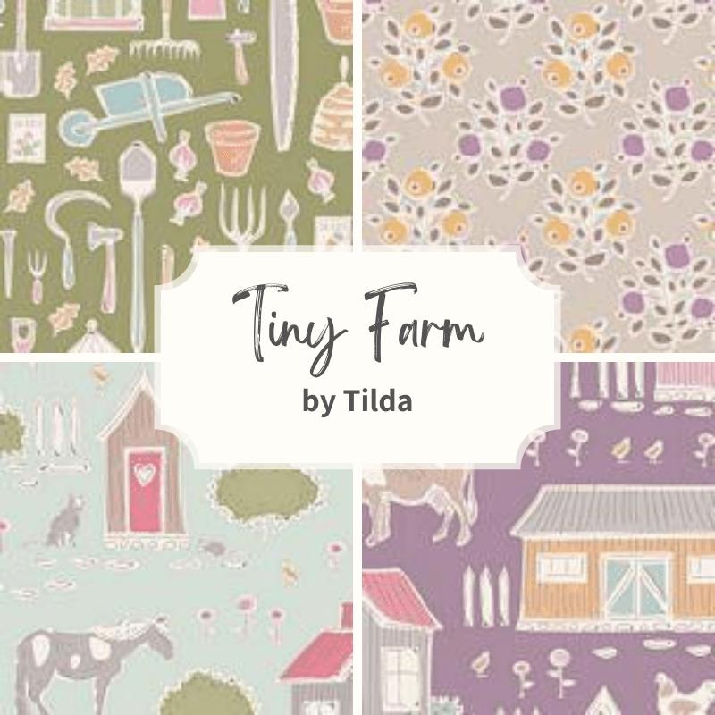 Tilda Fabrics, Farm Flowers & Berries