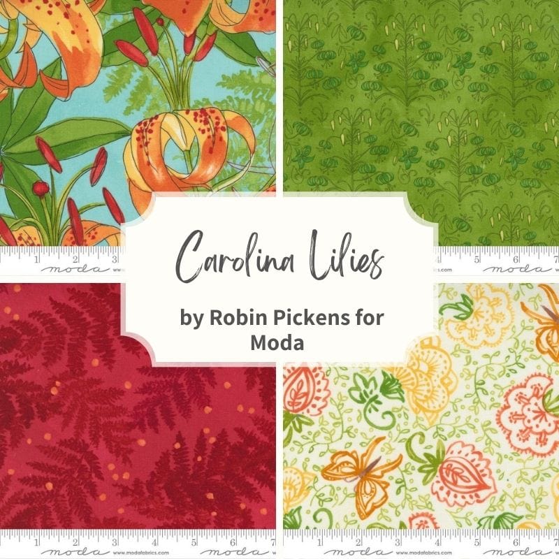 Carolina Lilies Stitchin Heaven