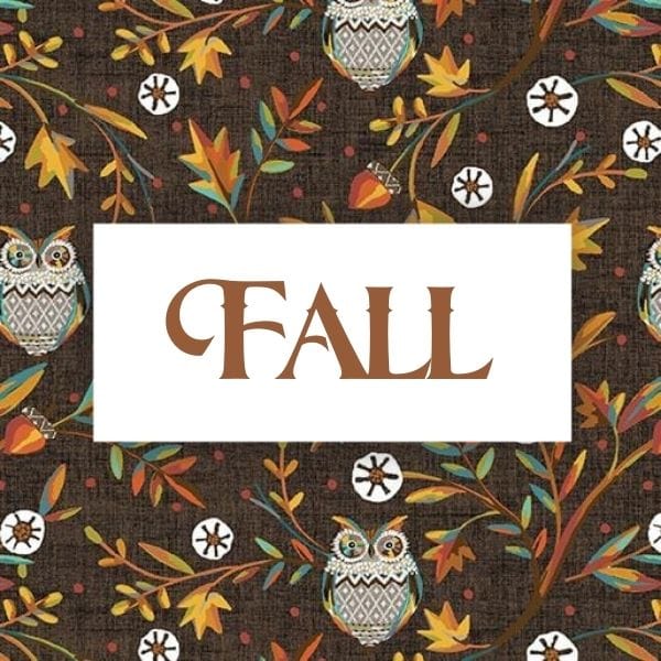 Fall Fabrics at Stitchin' Heaven