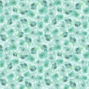 Tonal Floral Teal - Petal Whispers