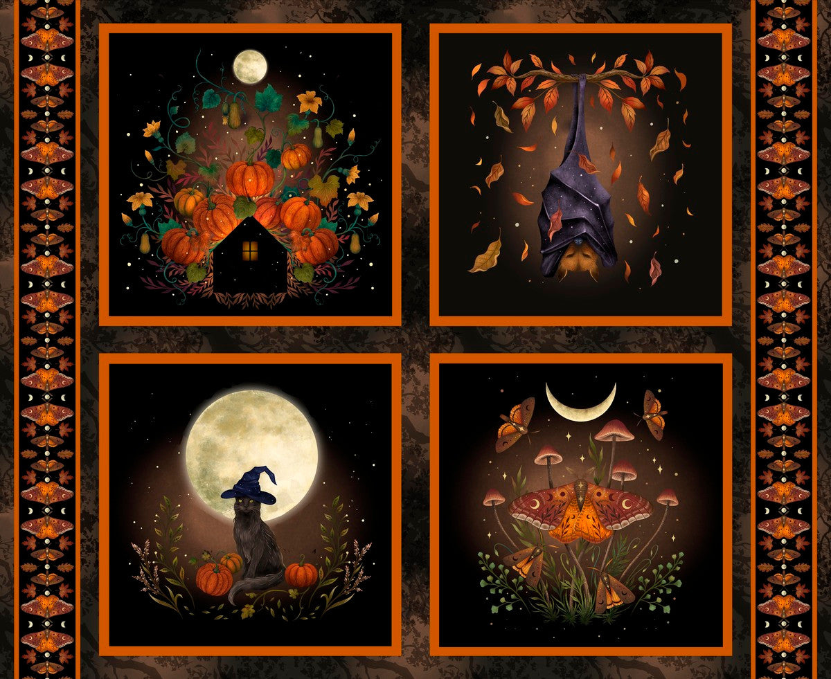 Block Panel 36" - Harvest Haunt
