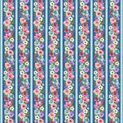 Border Stripe Multi - Petal Whispers