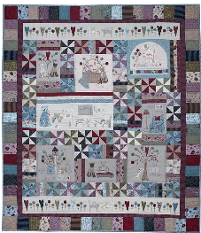 Image of A Kittens Tale quilt.