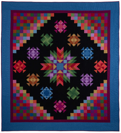 Image of Amish with a Twist IV quilt.