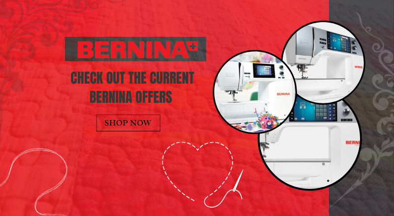BERNINA Offers. Click here