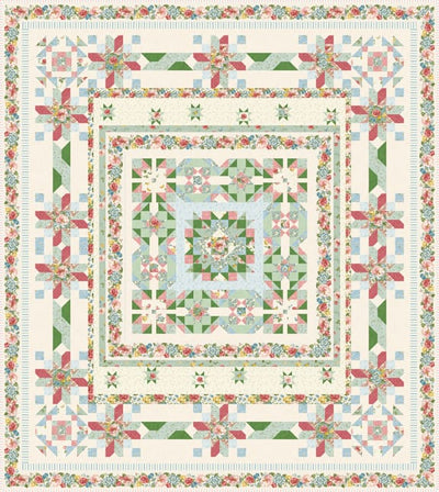 Image of Blushing Meadow quilt
