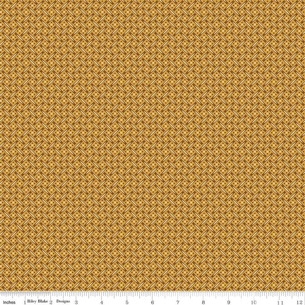 Basket Weave Gold - Vera's Garden