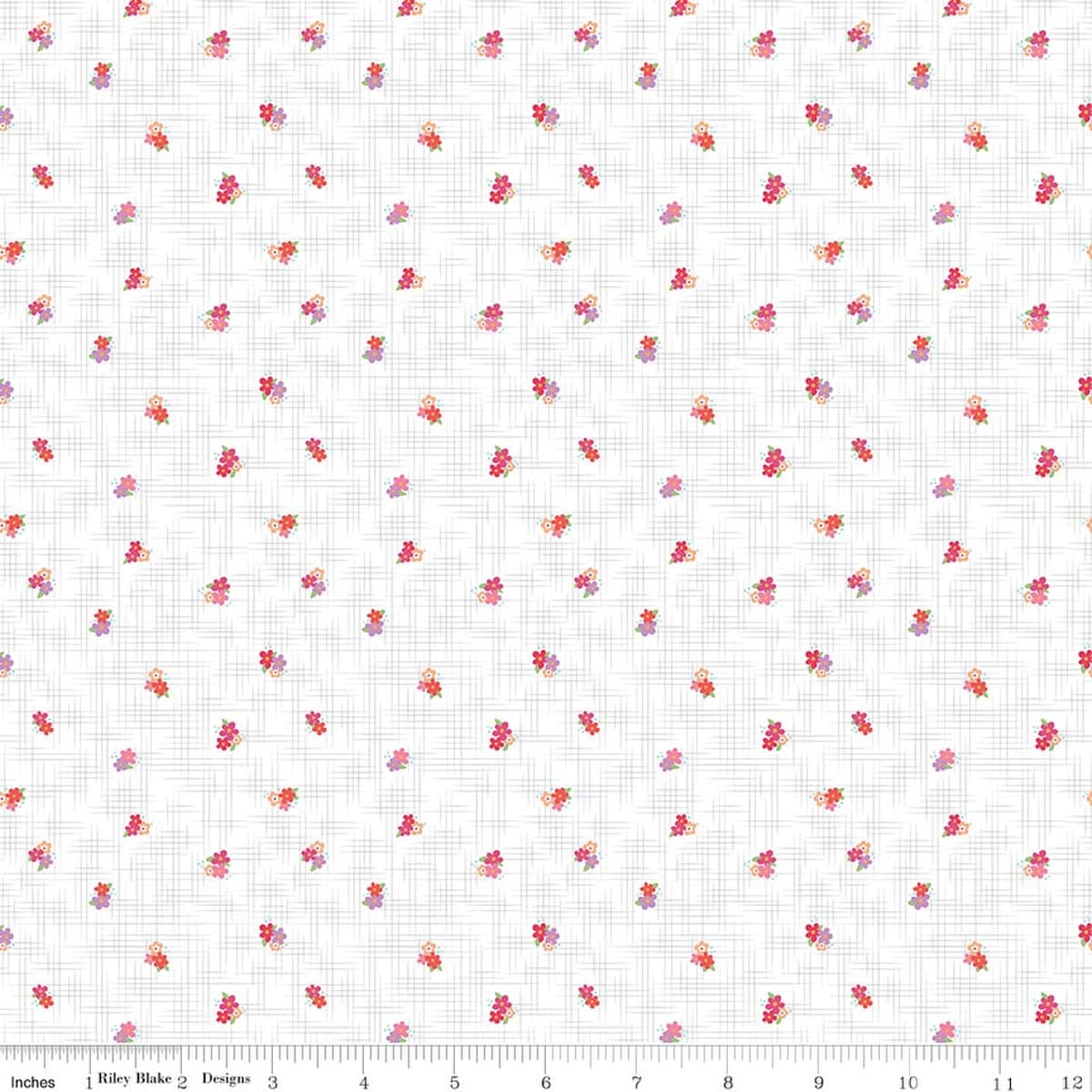 Ditsy Hot Pink - Flourish