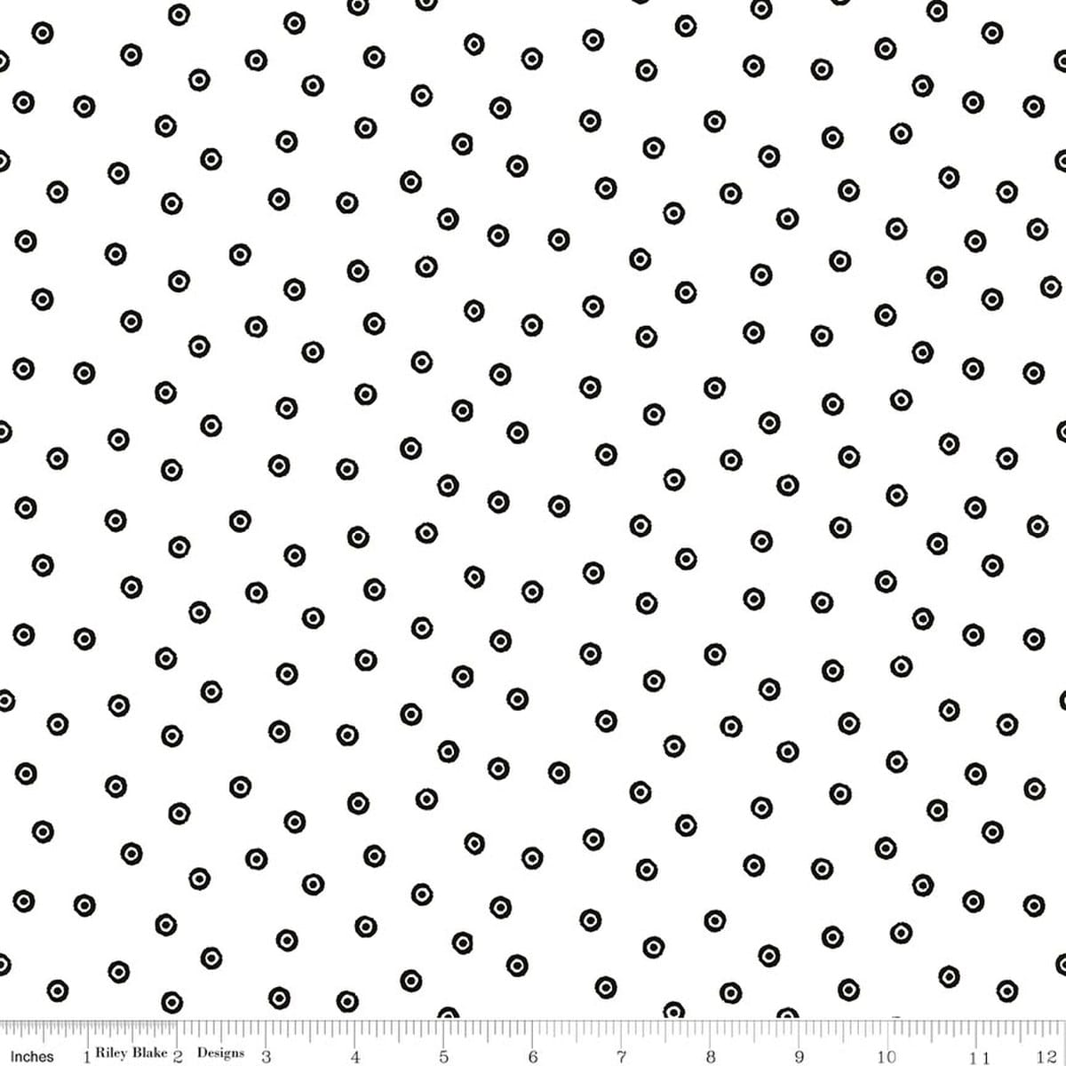 Dress Dots White - Scary Scraps