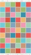 Busy Patchwork Multi Panel - Bee Backgrounds