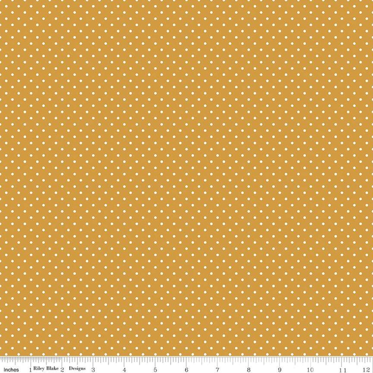 Golden - Swiss Dot