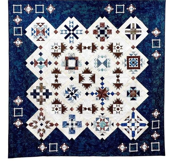 Copper Canyon Block Of The Month Fabric Key