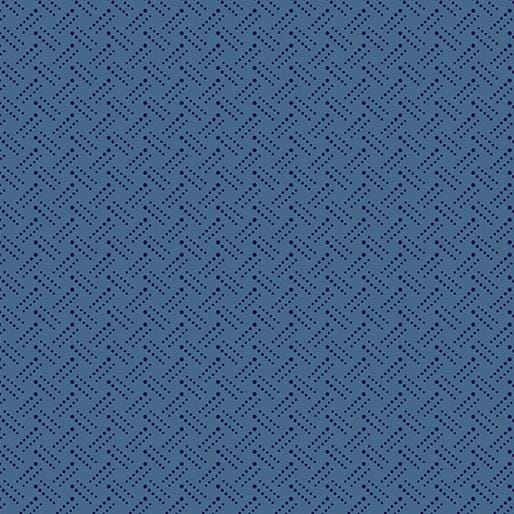 Documentaries - Herringbone Denim Blue 1449255B