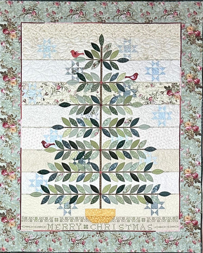 Image of Evergreen & Angels quilt