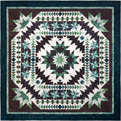 Image of Fair Isle quilt.