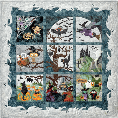 Image of Halloweenies II quilt