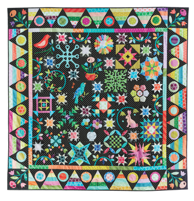 Image of Happy Days quilt.