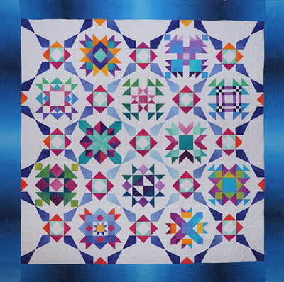 Image of Incandescence quilt.