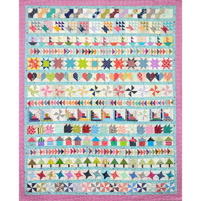 Image of Little Bitty Love quilt.