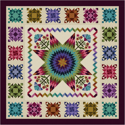 Image of Midnight Sparkle quilt