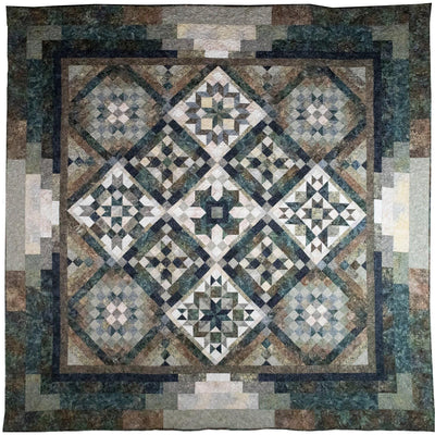 Image of Tonga Canyon quilt.