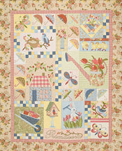 Image of Primavera quilt.