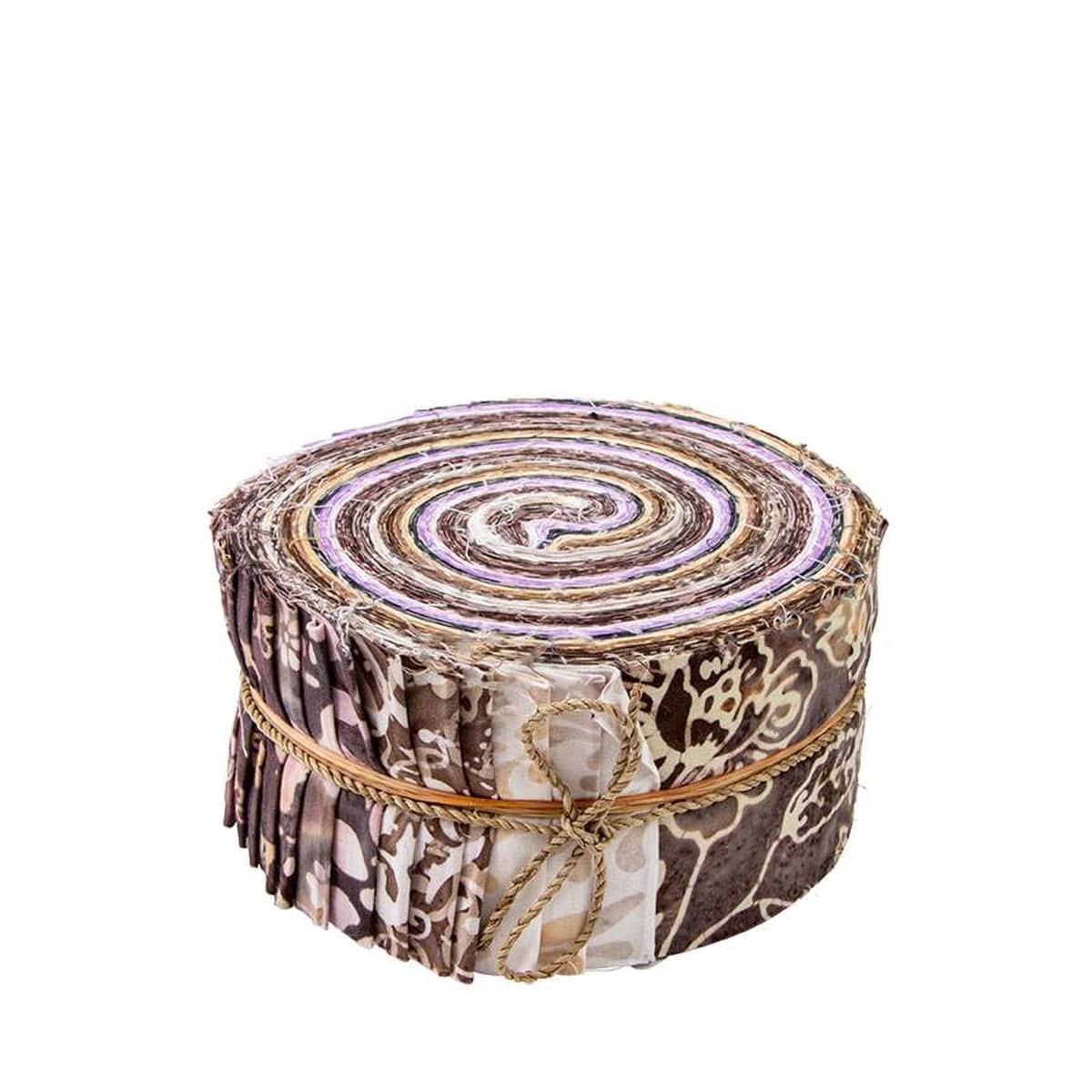 2 1/2" Rolie Polie B - Warm - Victorian Garden Batiks