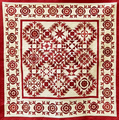 Image of Simply Red quilt.