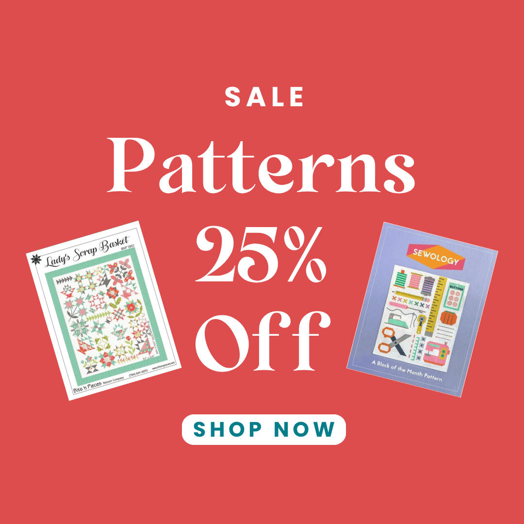 Save 25% on quilting patterns at Stitchin Heaven
