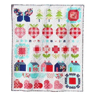 Image of Sunday Stroll quilt.