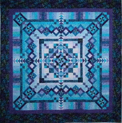 Image of Tonga Fantasy quilt.