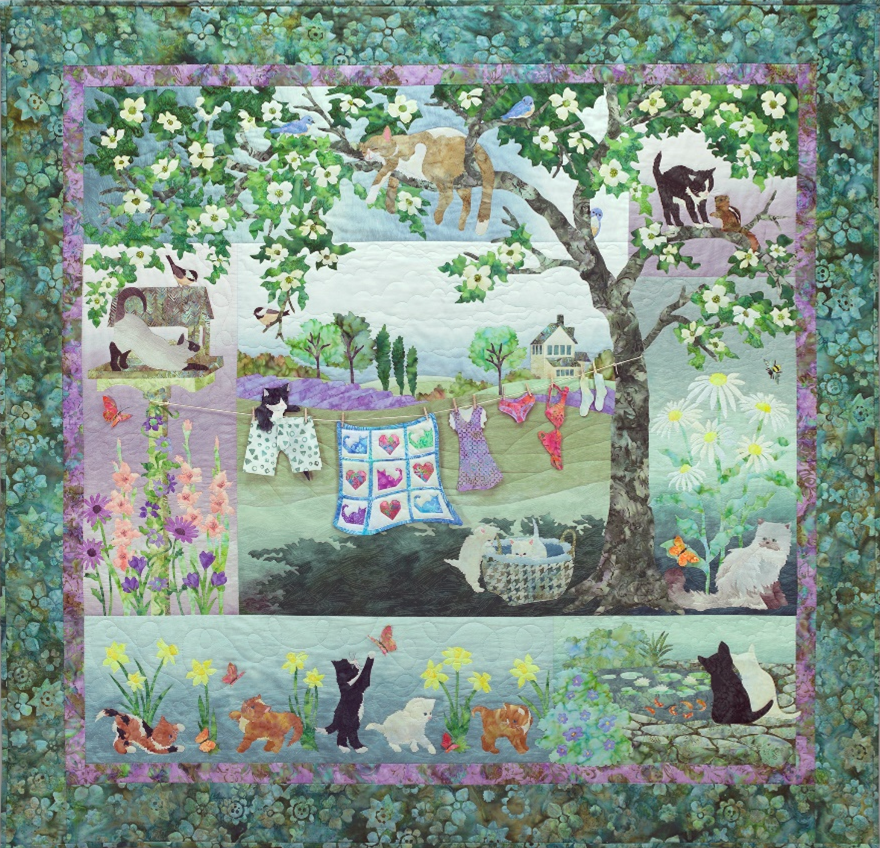 Wind in the Whiskers Quilt Kit