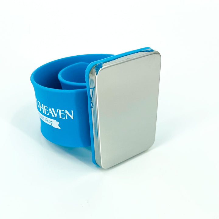 Stitchin' Heaven - Blue Slap Bracelet Pin Magnet 133466