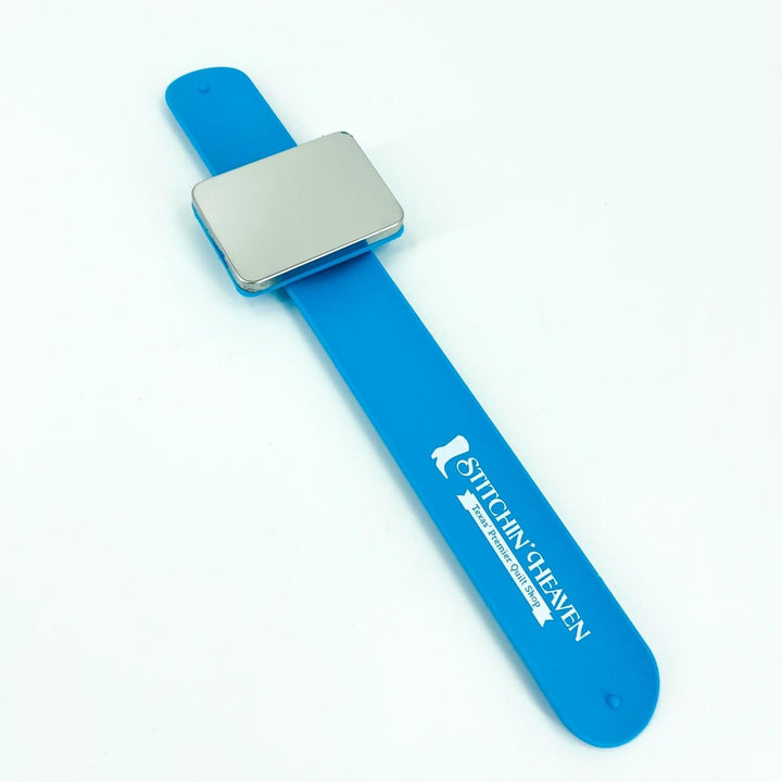 Stitchin' Heaven - Blue Slap Bracelet Pin Magnet 133464